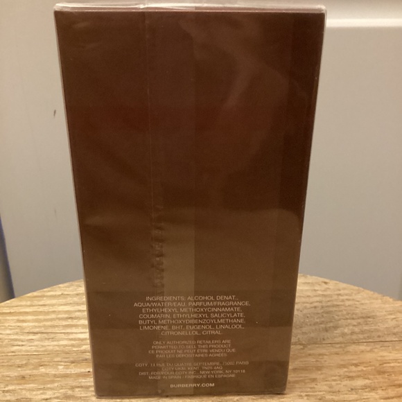 Brand New SEALED Men’s Burberry LONDON EDT Spray 3.3 ounces - Picture 2 of 3